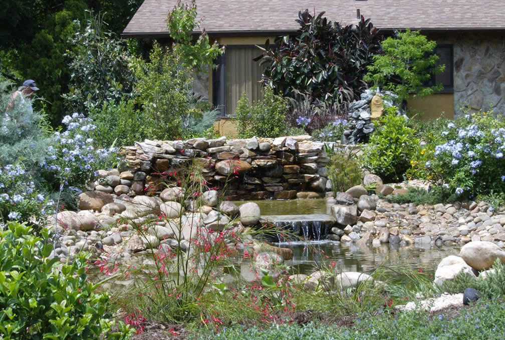 BUTTERFLY GARDEN WITH PONDS